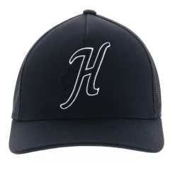 HOOey "Skipper" Black Hat -HOOey Shop 1805BKfront 26379.1524811495.1280.1280
