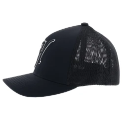HOOey "Skipper" Black Hat -HOOey Shop 1805BKleft 09022.1524811495.1280.1280