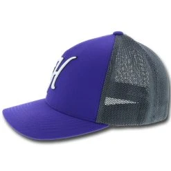 HOOey "Skipper" Purple/Grey Hat -HOOey Shop 1805PLGYside 45962.1550318216.1280.1280