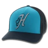 HOOey "Skipper" Turquoise/Black Hat
