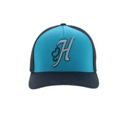 HOOey "Skipper" Turquoise/Black Hat -HOOey Shop 1805TQBKfront 06997.1534563864.1280.1280