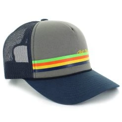 Stripe Foam Trucker Hat -HOOey Shop 19126 14101 images 01