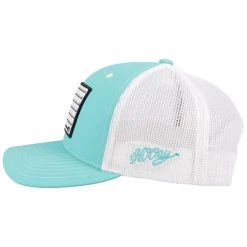 HOOey "Liberty Roper" Turquoise/White Hat -HOOey Shop 2110T TQWH06