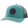 HOOey "Blush" Teal / Grey Hat