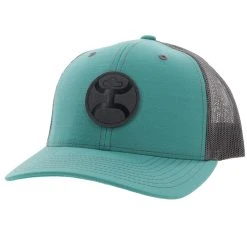 HOOey "Blush" Teal / Grey Hat