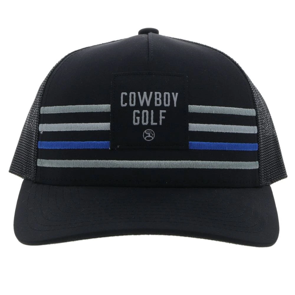 HOOey "Cowboy Golf " Black Hat 6 HOOey "Cowboy Golf " Black Hat - Image 4