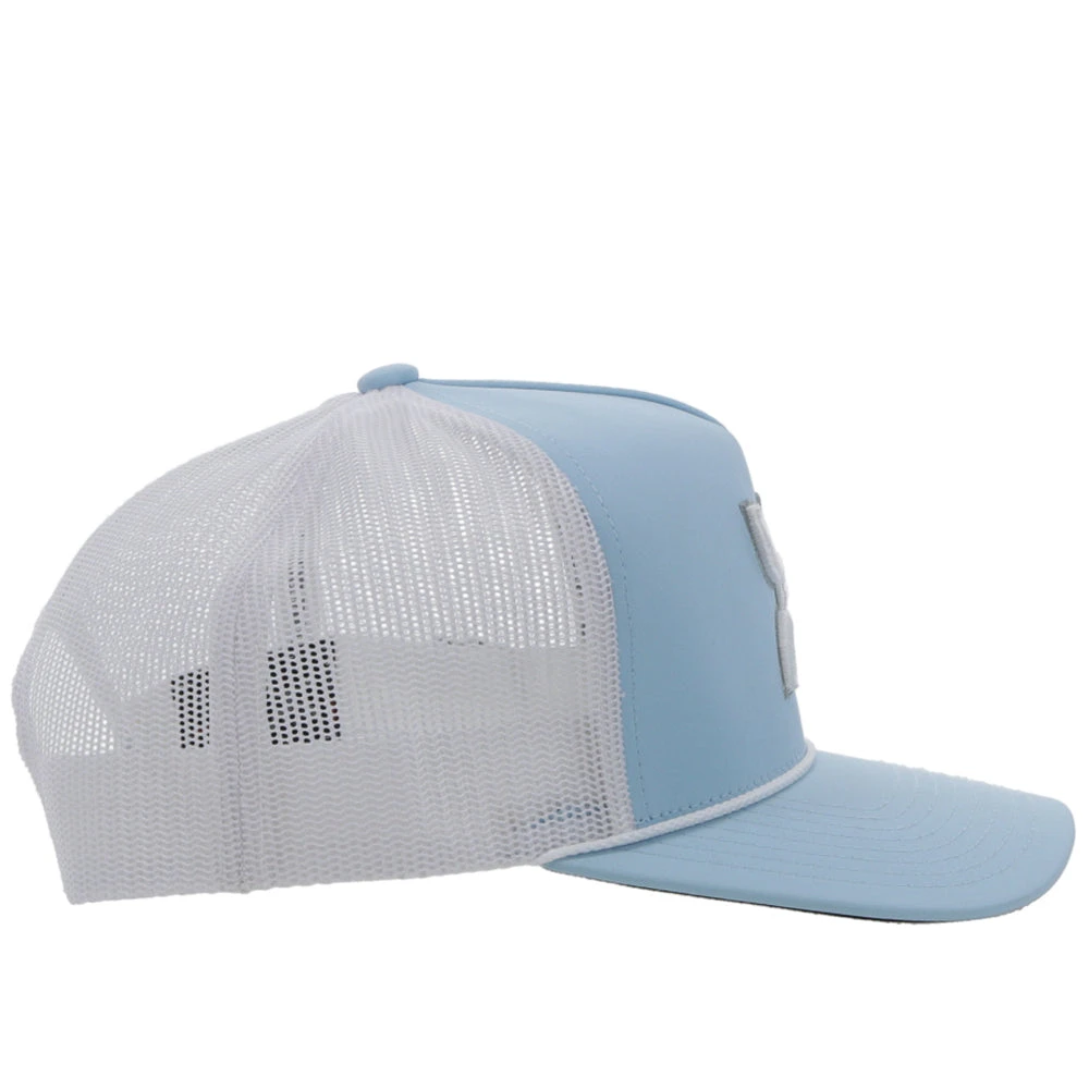 HOOey Youth "Cowboy Golf" Light Blue/White Hat 6 HOOey Youth "Cowboy Golf" Light Blue/White Hat - Image 4