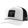 HOOey "Cowboy Golf" White/Black Hat -HOOey Shop 2330T WHBKFRONT
