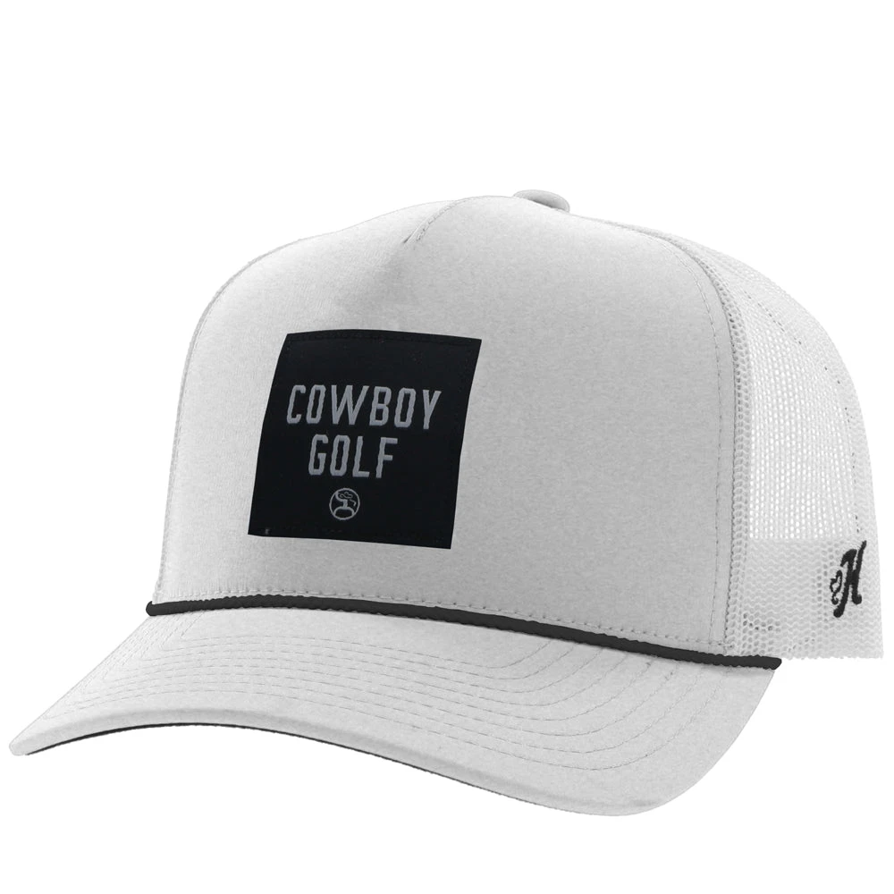 HOOey "Cowboy Golf" White Hat 3 HOOey "Cowboy Golf" White Hat