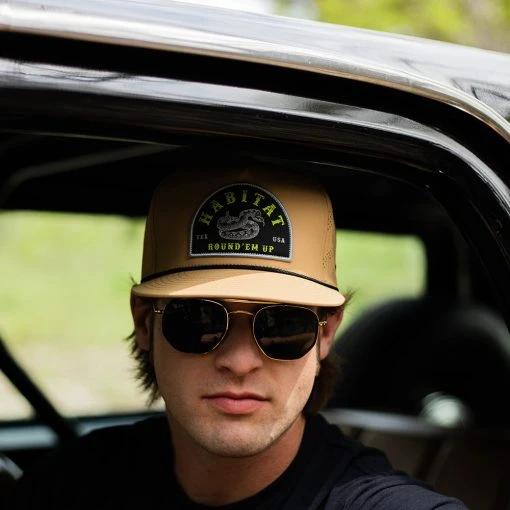 Discount Promotion HOOey "Habitat" Tan Round Em Up Hat on sale in 2023