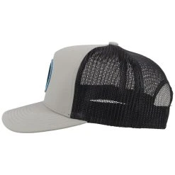 HOOey "Rose" Hat, Grey/Black -HOOey Shop 3026T GYBK06