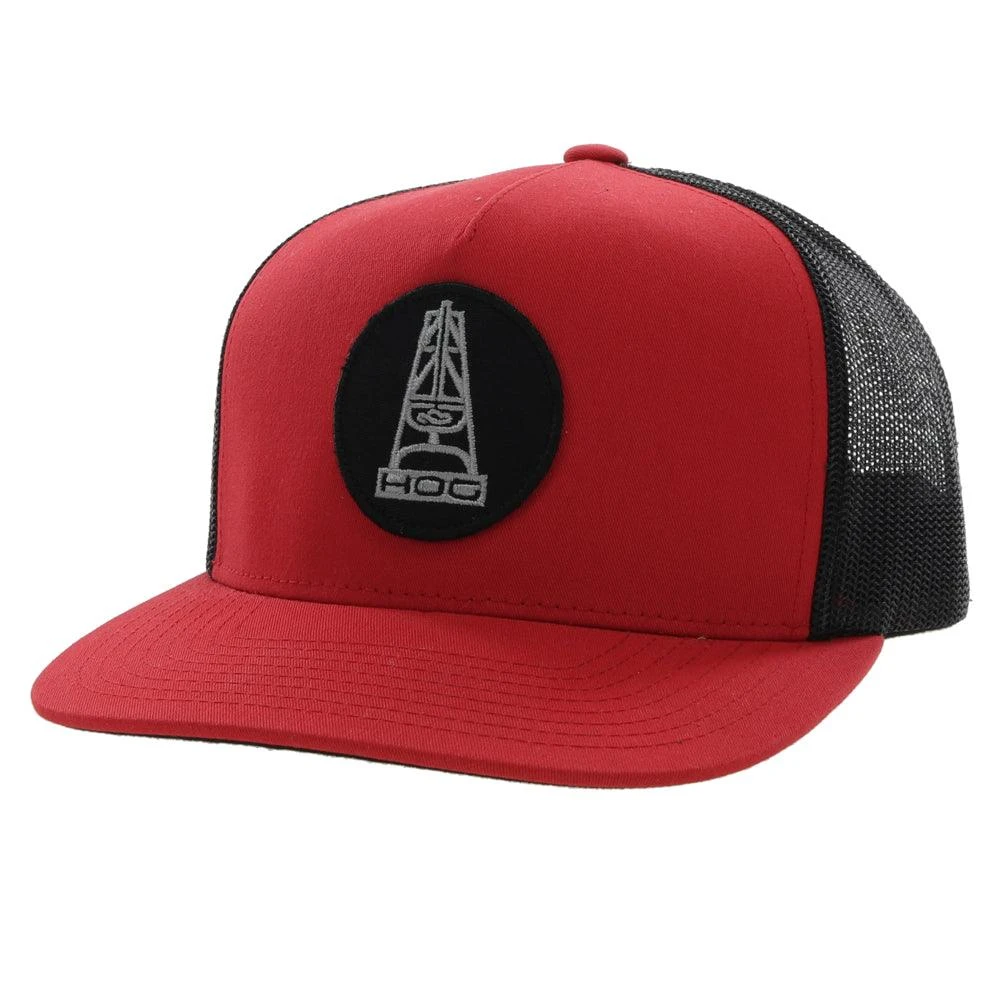 HOOey "Rose" Hog Red/Black Hat 3 HOOey "Rose" Hog Red/Black Hat