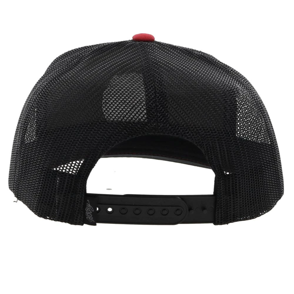 HOOey "Rose" Hog Red/Black Hat 4 HOOey "Rose" Hog Red/Black Hat - Image 2