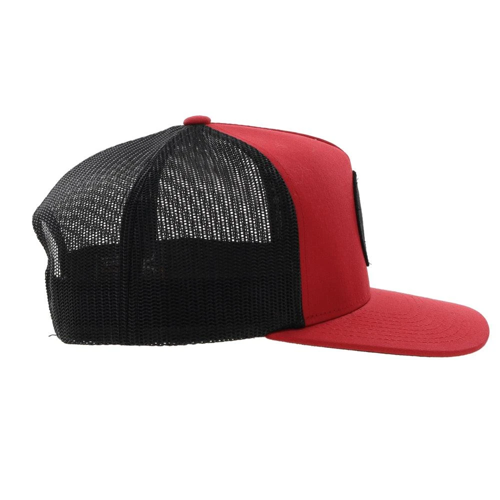 HOOey "Rose" Hog Red/Black Hat 5 HOOey "Rose" Hog Red/Black Hat - Image 3
