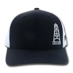 HOOey "HOG" Black/White Hat 11 HOOey "HOG" Black/White Hat -HOOey Shop 3029T BKWHfront 25293.1550276808.1280.1280