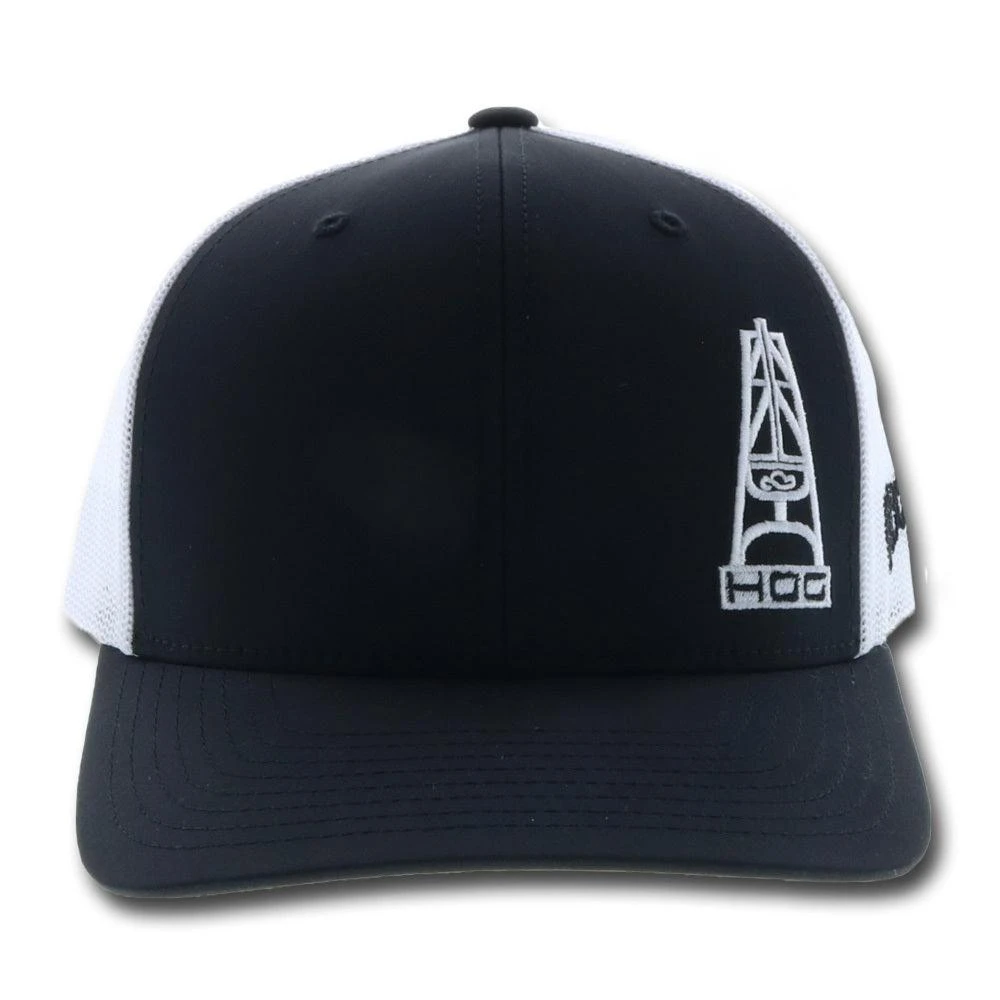 HOOey "HOG" Black/White Hat 7 HOOey "HOG" Black/White Hat - Image 5