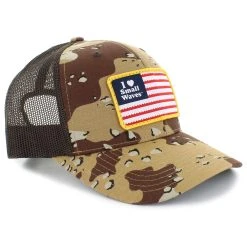 I <3 Small Waves Flag Patch Trucker Hat -HOOey Shop 37545 14100 images 01