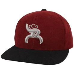 HOOey "Hawk" Maroon Hat