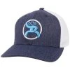 HOOey "Strap" Navy/White Hat