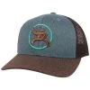 HOOey "Strap" Blue/Brown Hat -HOOey Shop 4029T BLBR02