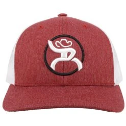 HOOey "Strap" Red/White Hat -HOOey Shop 4029T RDWH01