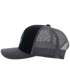 HOOey "Strap" Roughy Black/Grey Hat -HOOey Shop 4031T BKGY05