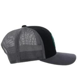 HOOey Youth Hat "Strap" Roughy Black/Grey -HOOey Shop 4031T BKGY13 49d71719 6b2b 4009 a049 d92e0193bbce