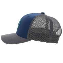 HOOey Youth Hat "Strap" Roughy Blue/Grey -HOOey Shop 4031T BLGY05 08e8f181 63ea 4c79 b81f 5ac8b32cf667