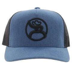 HOOey "Strap" Roughy Denim/Charcoal Hat -HOOey Shop 4031T DECH01
