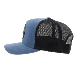 HOOey "Strap" Roughy Denim/Charcoal Hat -HOOey Shop 4031T DECH05
