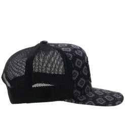 HOOey Youth "Tribe" Black W/ Aztec Print Hat -HOOey Shop 4040T BK13 5051cc0d 0103 4d2b 8fad e364b765573d