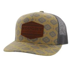 HOOey "Tribe" Roughy Yellow/Grey Hat