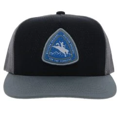 HOOey "Summit" Black/Grey Hat -HOOey Shop 4041T BKGY01