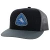 HOOey Youth Hat "Summit" Black/Grey