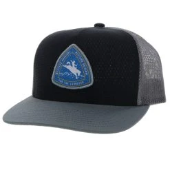 HOOey Youth Hat "Summit" Black/Grey