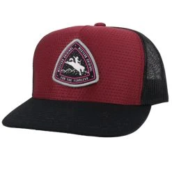 HOOey "Summit" Maroon/Black Hat