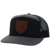 HOOey "Riggin" Roughy Grey/Black Hat -HOOey Shop 4042T GYBK02