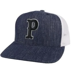 HOOey "Punchy" Hat, Navy/White