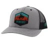 HOOey "Punchy" Youth Grey/Black Hat -HOOey Shop 5027T GYBK02