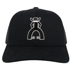 HOOey "Punchy" Snapback Black Hat -HOOey Shop 5028T BK1