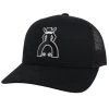 HOOey "Punchy" Snapback Black Hat