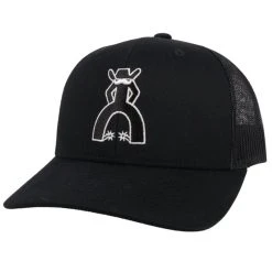 HOOey "Punchy" Snapback Black Hat