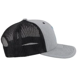 HOOey "Punchy" Embroidered Logo, Grey Hat -HOOey Shop 5028T GYBK16