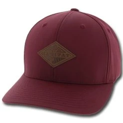 HOOey "Graphite" Maroon Hat