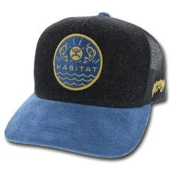 HOOey "Element" Black/Blue Hat