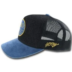 HOOey "Element" Black/Blue Hat -HOOey Shop 6004T BKside 36130.1549652940.1280.1280