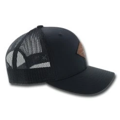 HOOey "Graphite" Black Hat -HOOey Shop 6007T BKside2 58597.1550308817.1280.1280