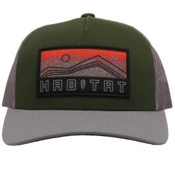 HOOey "Habitat" Green/Grey Hat 11 HOOey "Habitat" Green/Grey Hat -HOOey Shop 6012T GRGY01