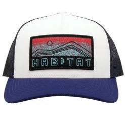 HOOey "Habitat" White / Navy Hat 10 HOOey "Habitat" White / Navy Hat -HOOey Shop 6012T WHNV01