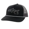 HOOey "Habitat" Black/Charcoal Hat -HOOey Shop 6014T BKCH02